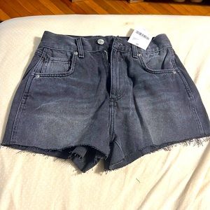 Forever21 Black High Waist Short Shorts Size: 25